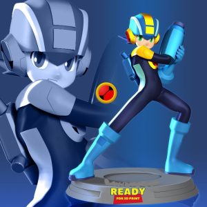 Megaman 3d stl