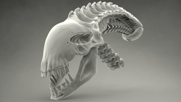 Alien-skull-3d-model