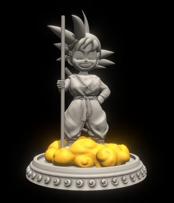 chibi-luffy-majin-shogun-gogeta-goku-pikachu 3D Stl - Image 4