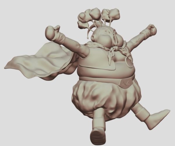 chibi-luffy-majin-shogun-gogeta-goku-pikachu 3D Stl - Image 6