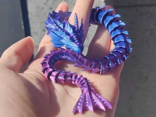 dragon crystal 3d stl