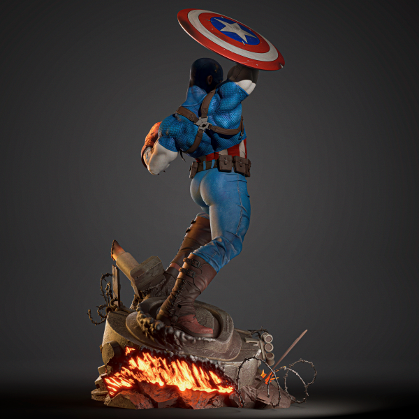 Captain.America.3d stl file - Image 4