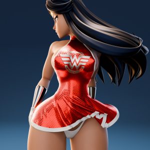 AleStarMar – Wonder Woman – 3D Print Model STL