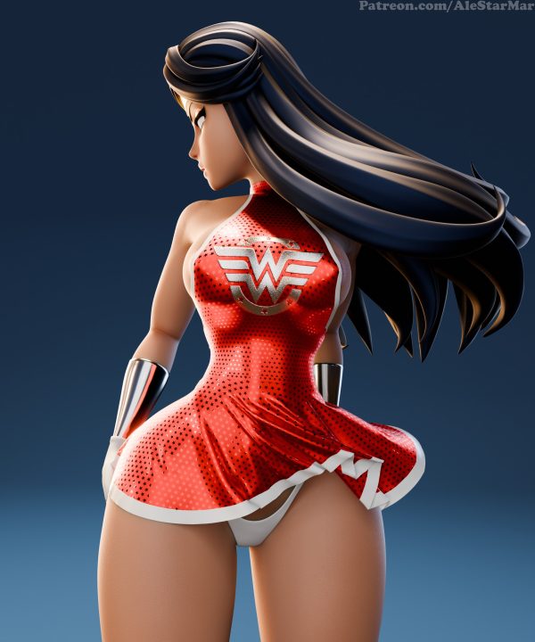 AleStarMar – Wonder Woman – 3D Print Model STL