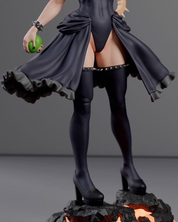 Bowsette - 3D Print Model 3D STL - Image 3