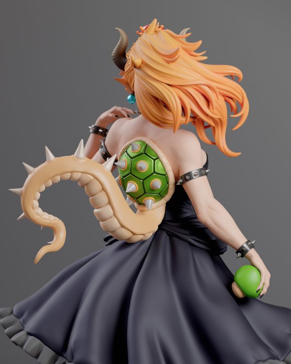 Bowsette - 3D Print Model 3D STL - Image 4