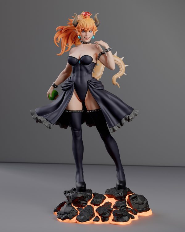 Bowsette - 3D Print Model 3D STL