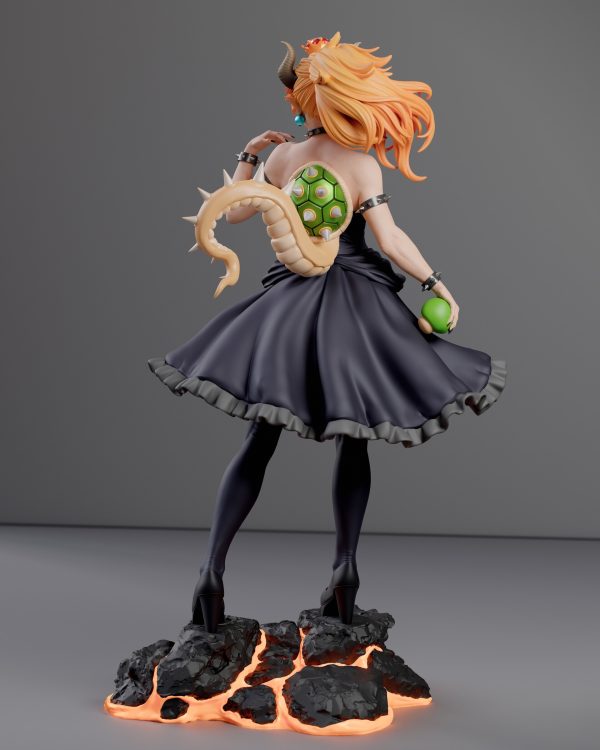 Bowsette - 3D Print Model 3D STL - Image 7
