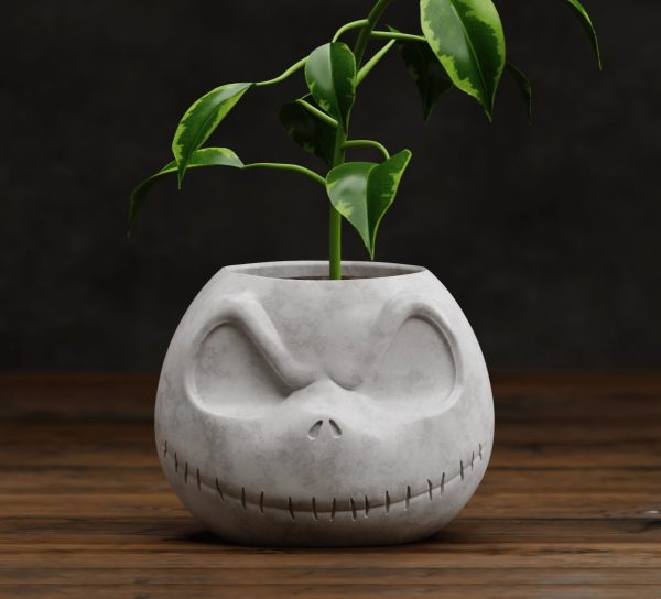 JackSkellington_Planters 3d stl file - Image 8
