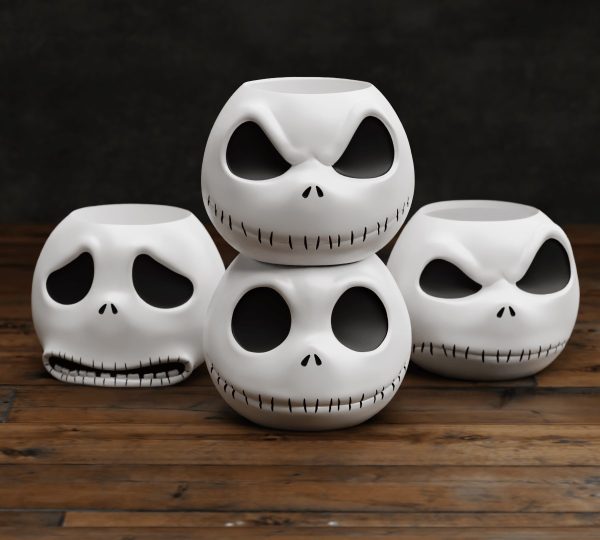 JackSkellington_Planters 3d stl file - Image 6