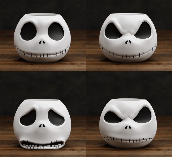JackSkellington_Planters 3d stl file