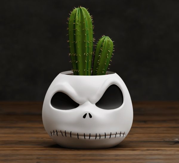 JackSkellington_Planters 3d stl file - Image 2