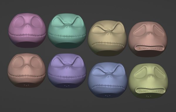 JackSkellington_Planters 3d stl file - Image 9
