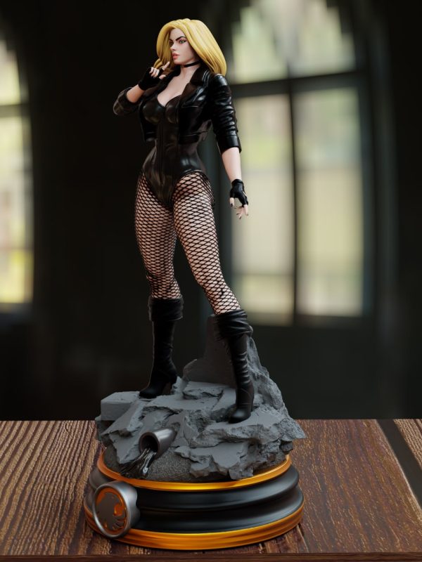 BrunoArt3D – Black Canary – 3D Print Model STL - Image 3