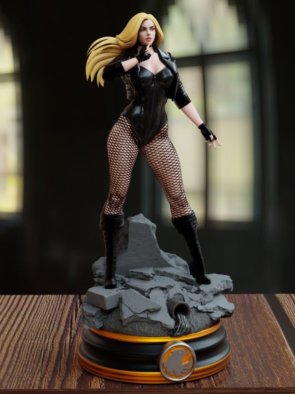 BrunoArt3D – Black Canary – 3D Print Model STL - Image 7